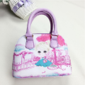 One piece lovely Cartoon Pattern Handbags, Girls Tote Bags With yellow/ pink handbags for girls one piece characters wholesale